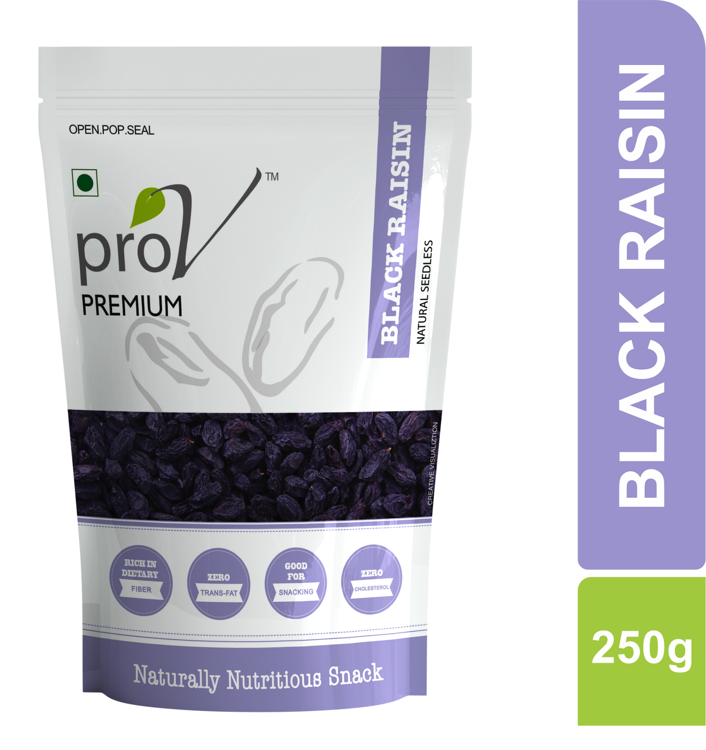 ProV Premium Black Raisins 250g Raisin Raisins