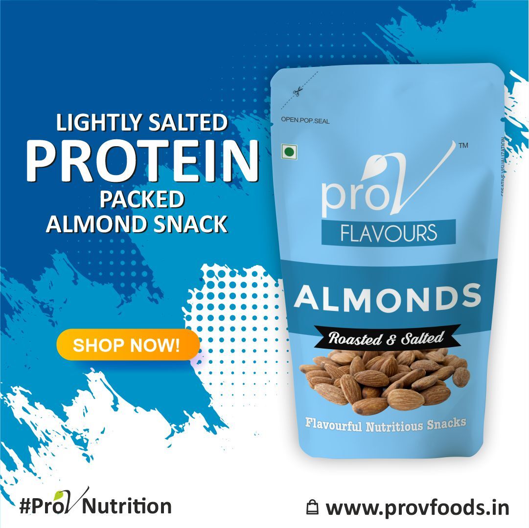 ProV Flavour Almonds Roasted & Salted 200g Nuts Almonds