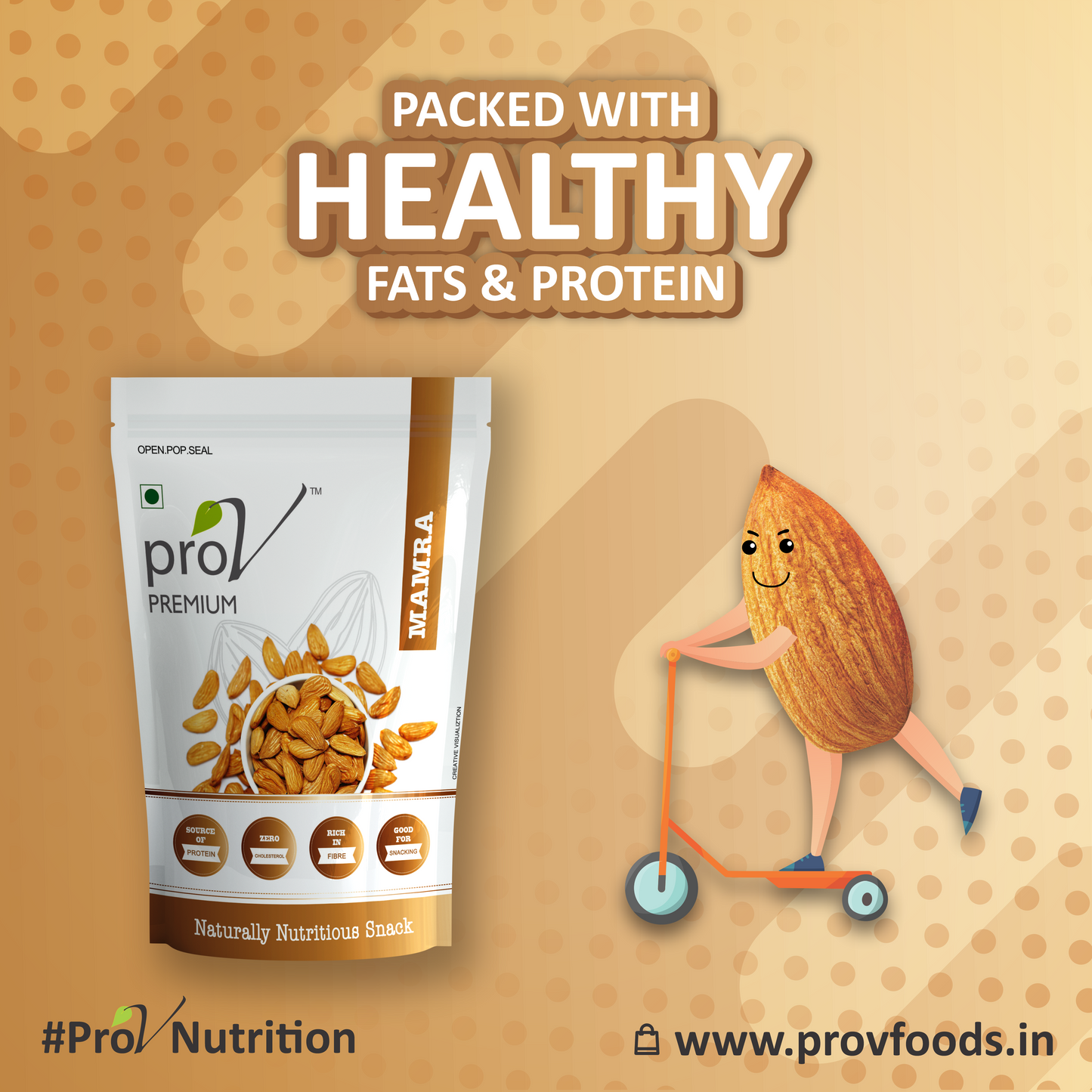 ProV Premium Mamra 250g Nuts Almonds