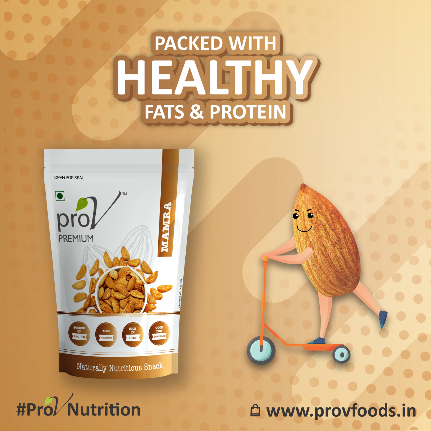 ProV Premium Mamra 250g Nuts Almonds