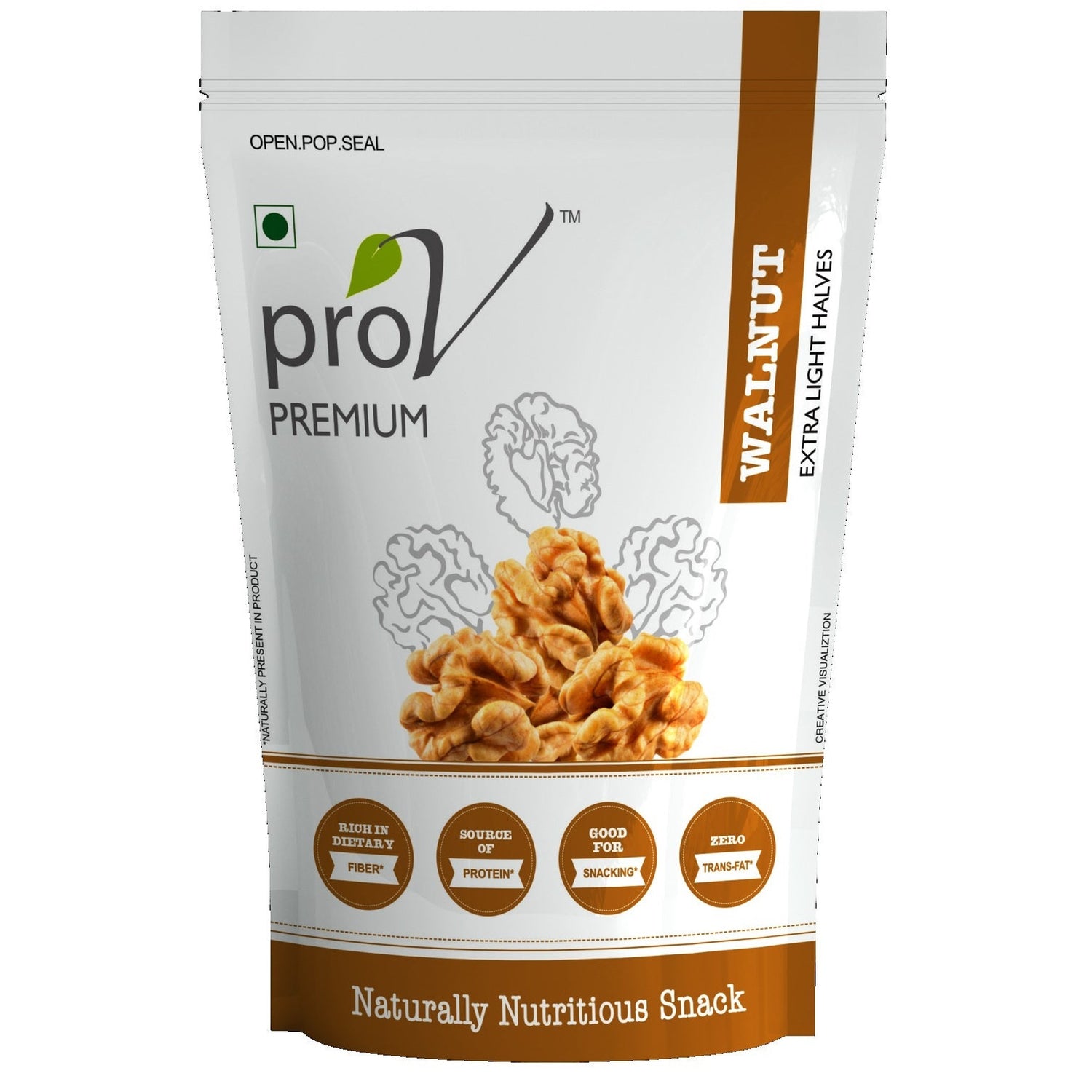 ProV Premium Walnut Extra Light Halves 250g Nuts Walnuts