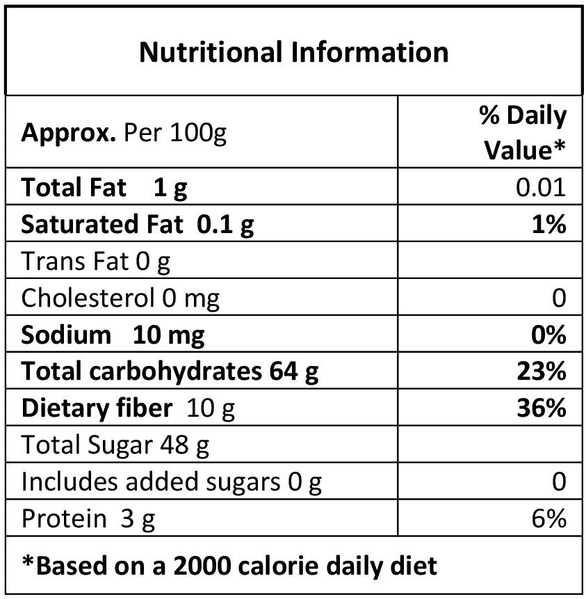 ProV Premium Figs 250g Dried Fruits Figs