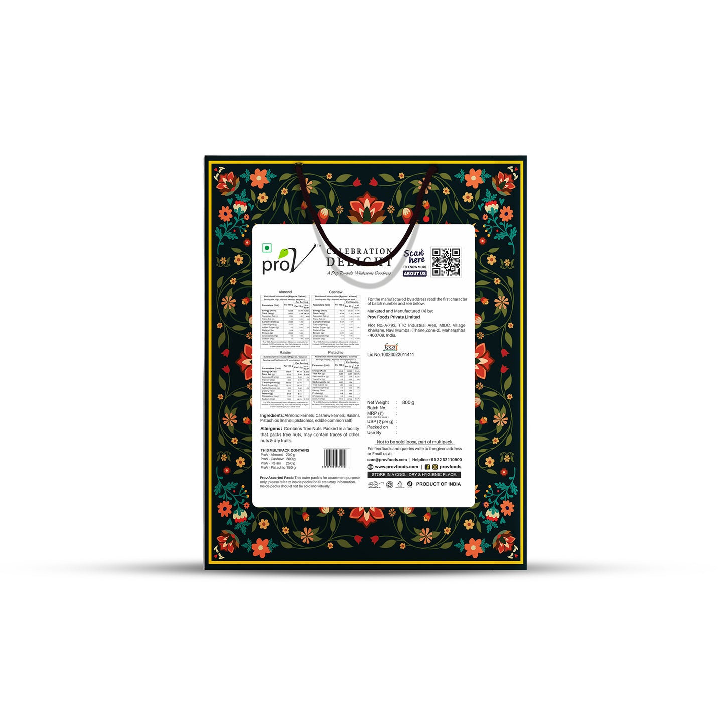 ProV Celebration Delight - Gift Tray Pack 800g