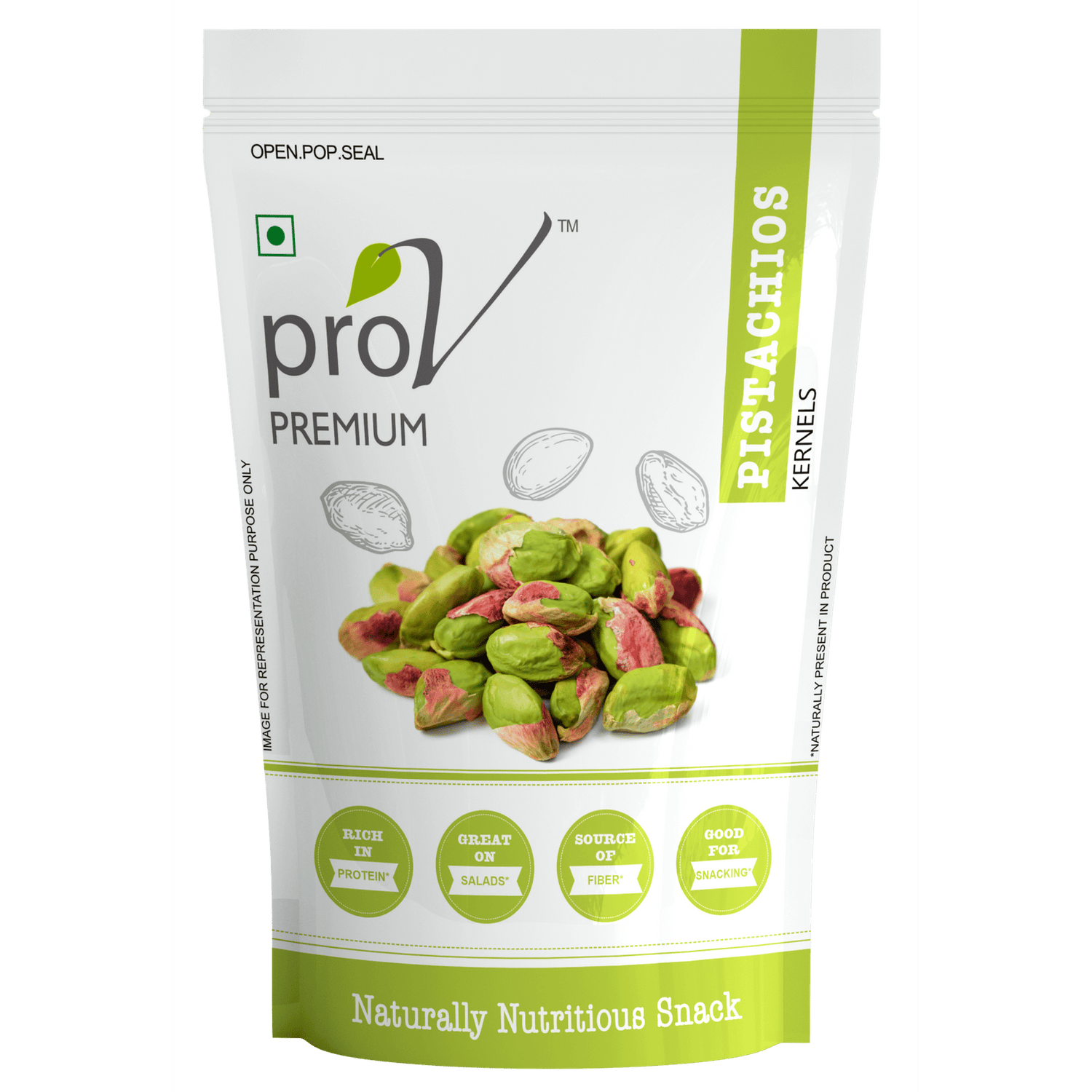 ProV Premium Pistachio Kernel 250gms Nuts Pistachios