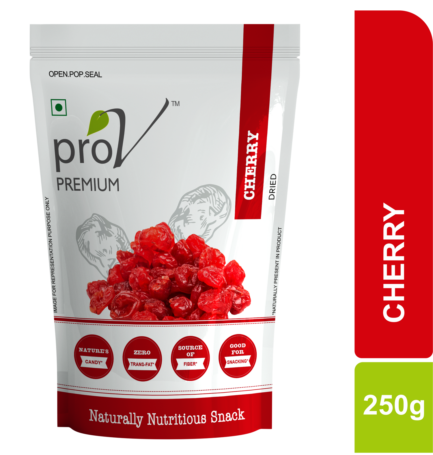 ProV Premium Cherry Dried 250gms Dried Fruits Dried Fruits