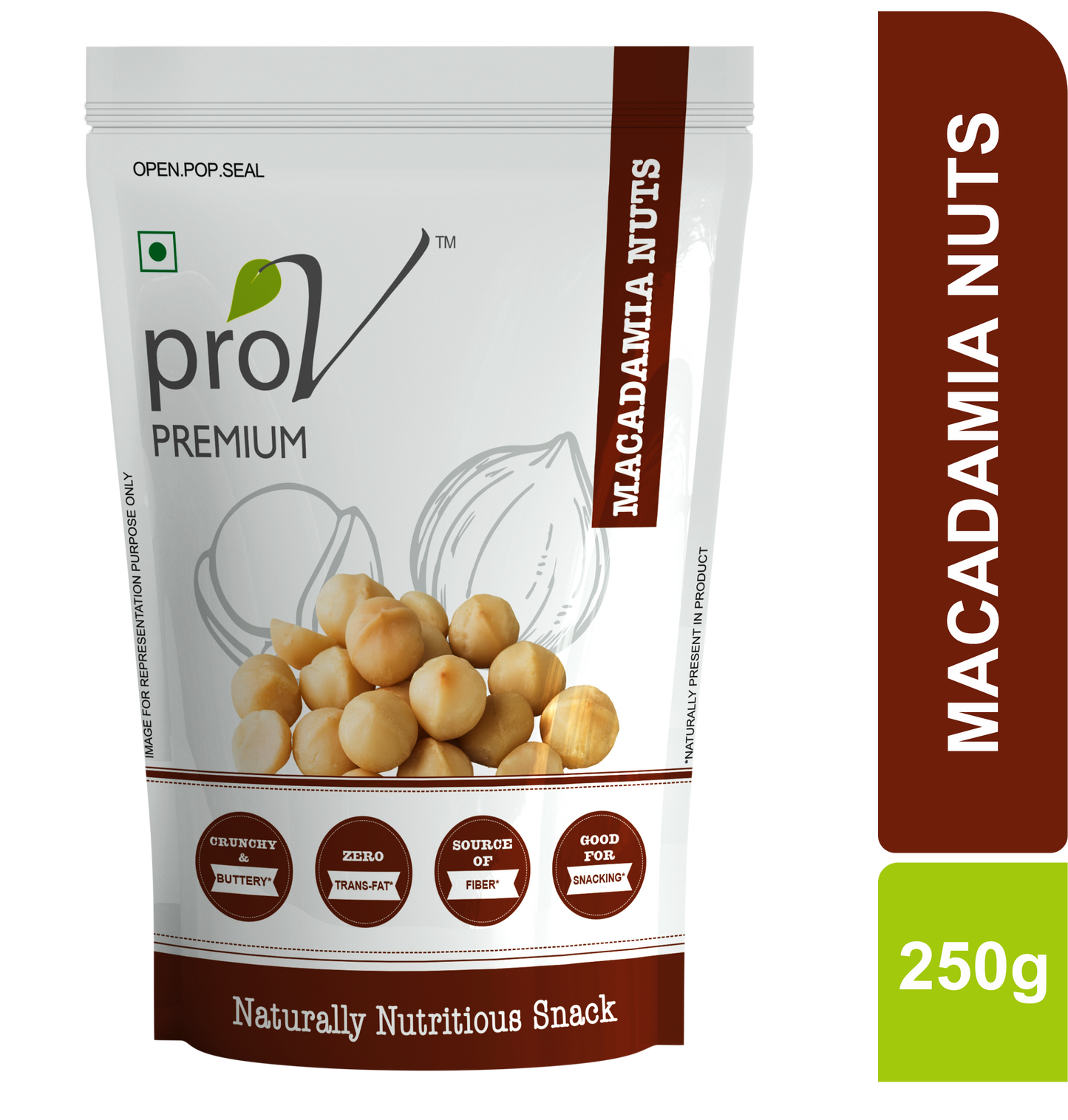 ProV Premium Macadamia Nuts 250gms Exotic Nuts Exotic Nuts