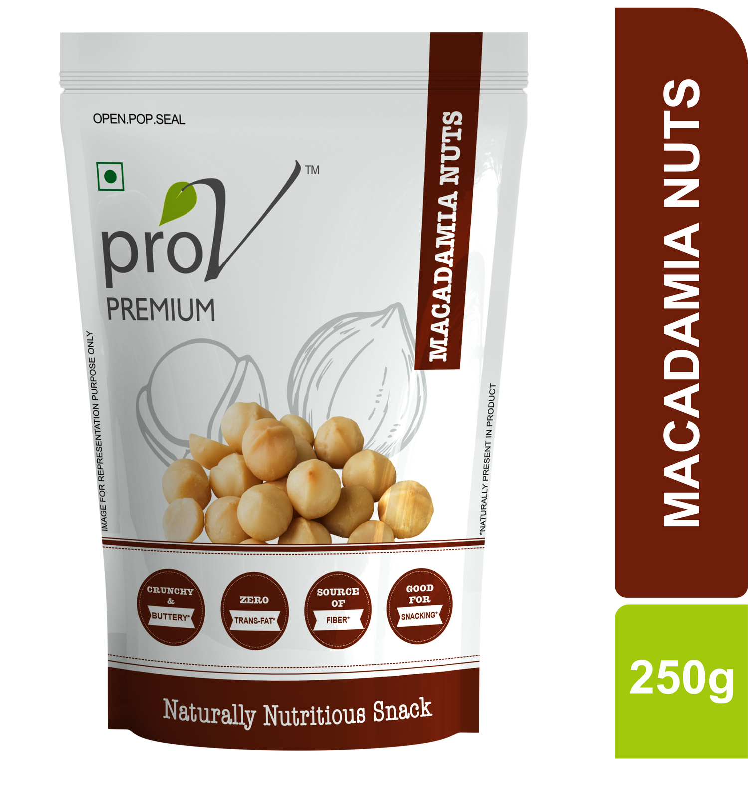 ProV Premium Macadamia Nuts 250gms Exotic Nuts Exotic Nuts