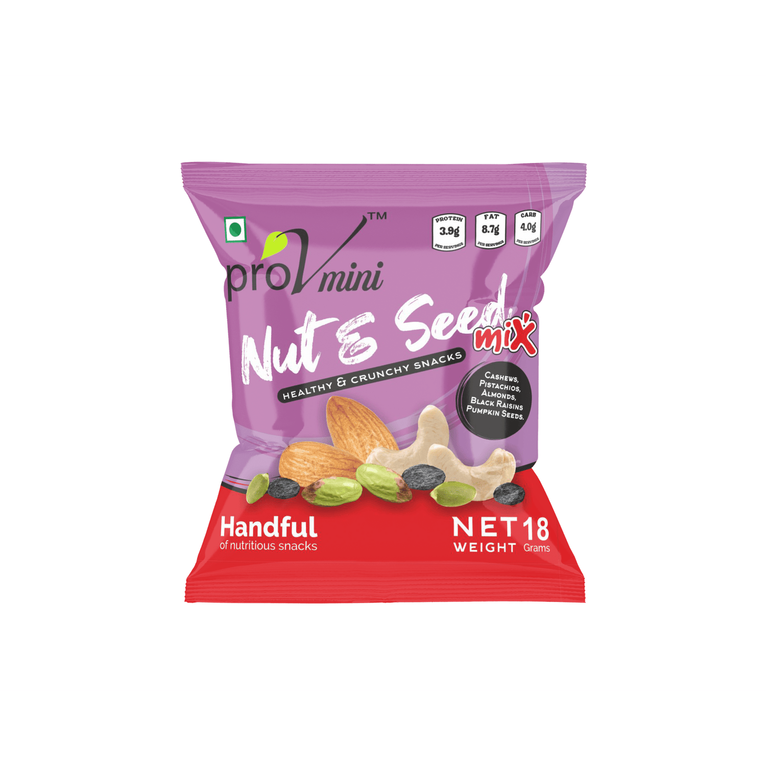 ProV Mini Nut & Seed Mix 18g Trail Mix Trail Mix