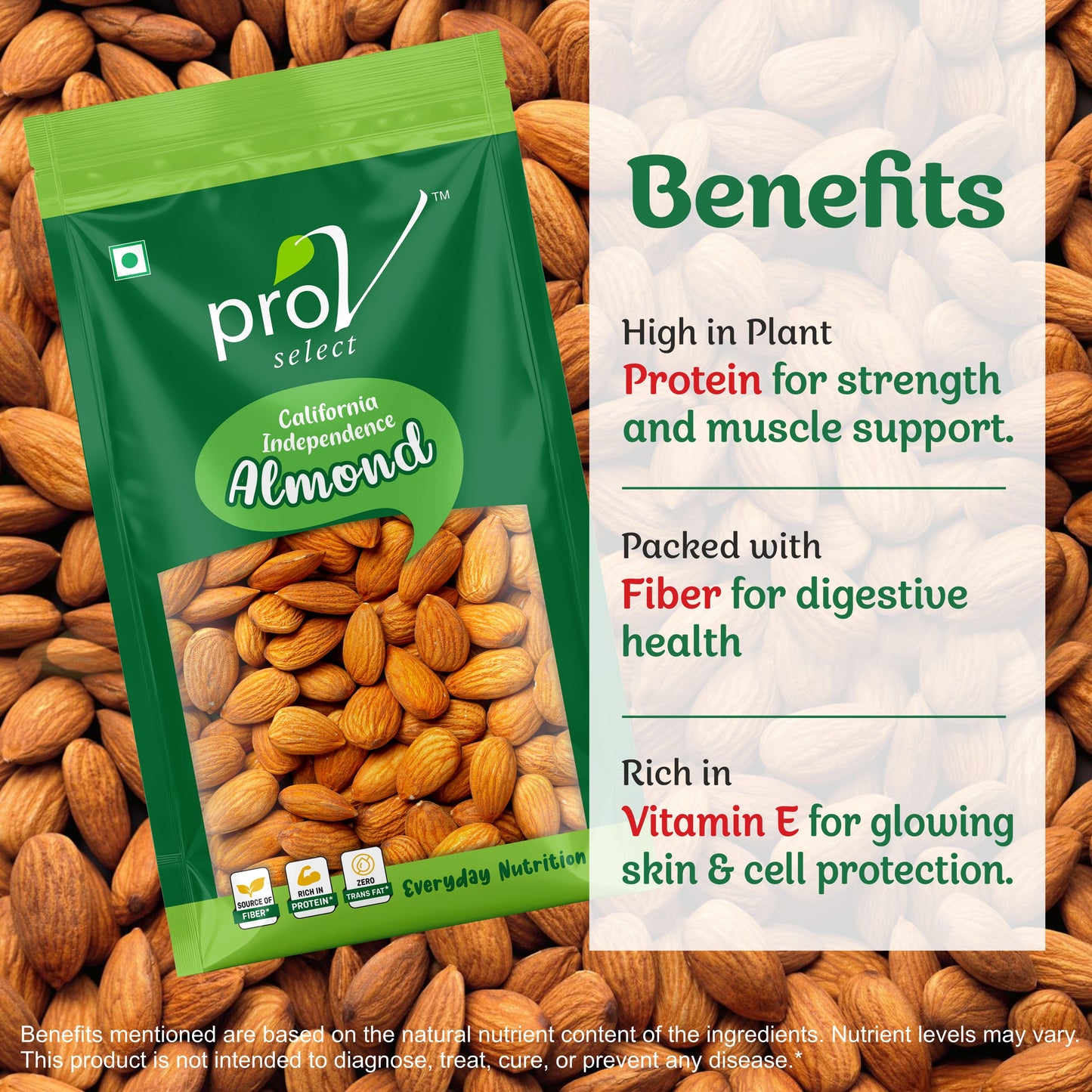 ProV Select Almond Independence 500g Nuts Almonds