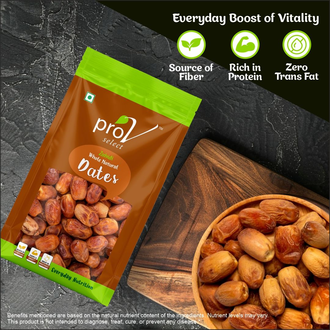 ProV Select Zahidi Dates 500g Dried Fruits Dates