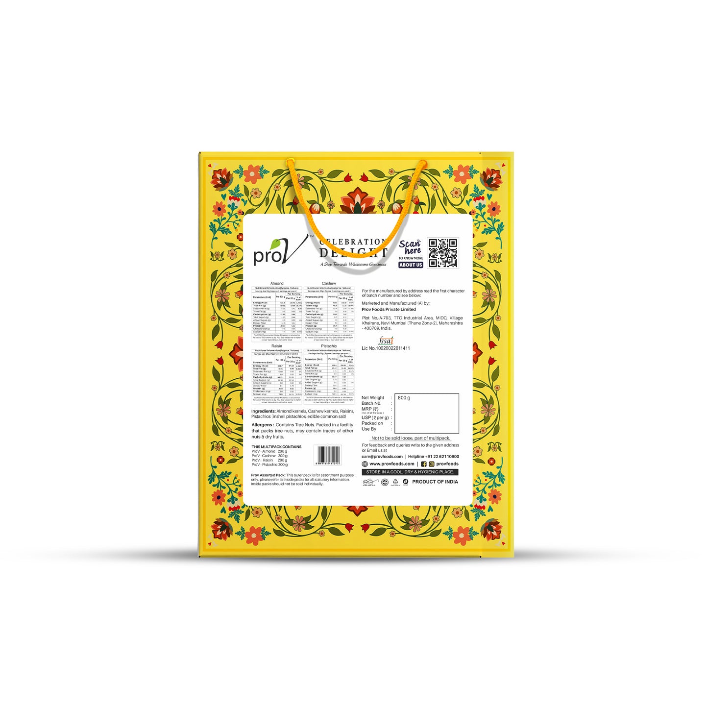 ProV Celebration Delight - Gift Tray Pack 800g