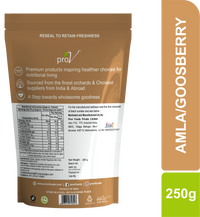 ProV Premium Amla/Gooseberry 250gms Dried Fruits Berries