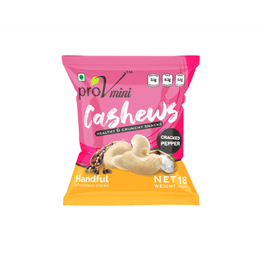ProV Mini Cashew Cracked Pepper 18g Nuts Cashews