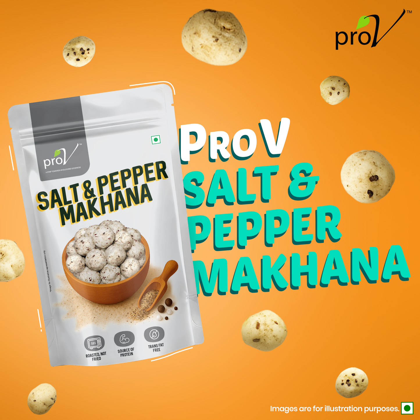 Salt & Pepper Makhana 55g