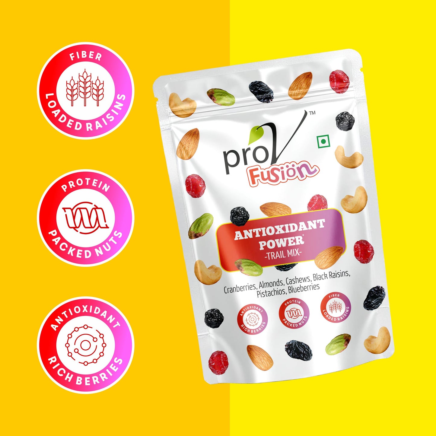 ProV Fusion Antioxidant Power Trail Mix 200 g Trail Mix Trail Mix