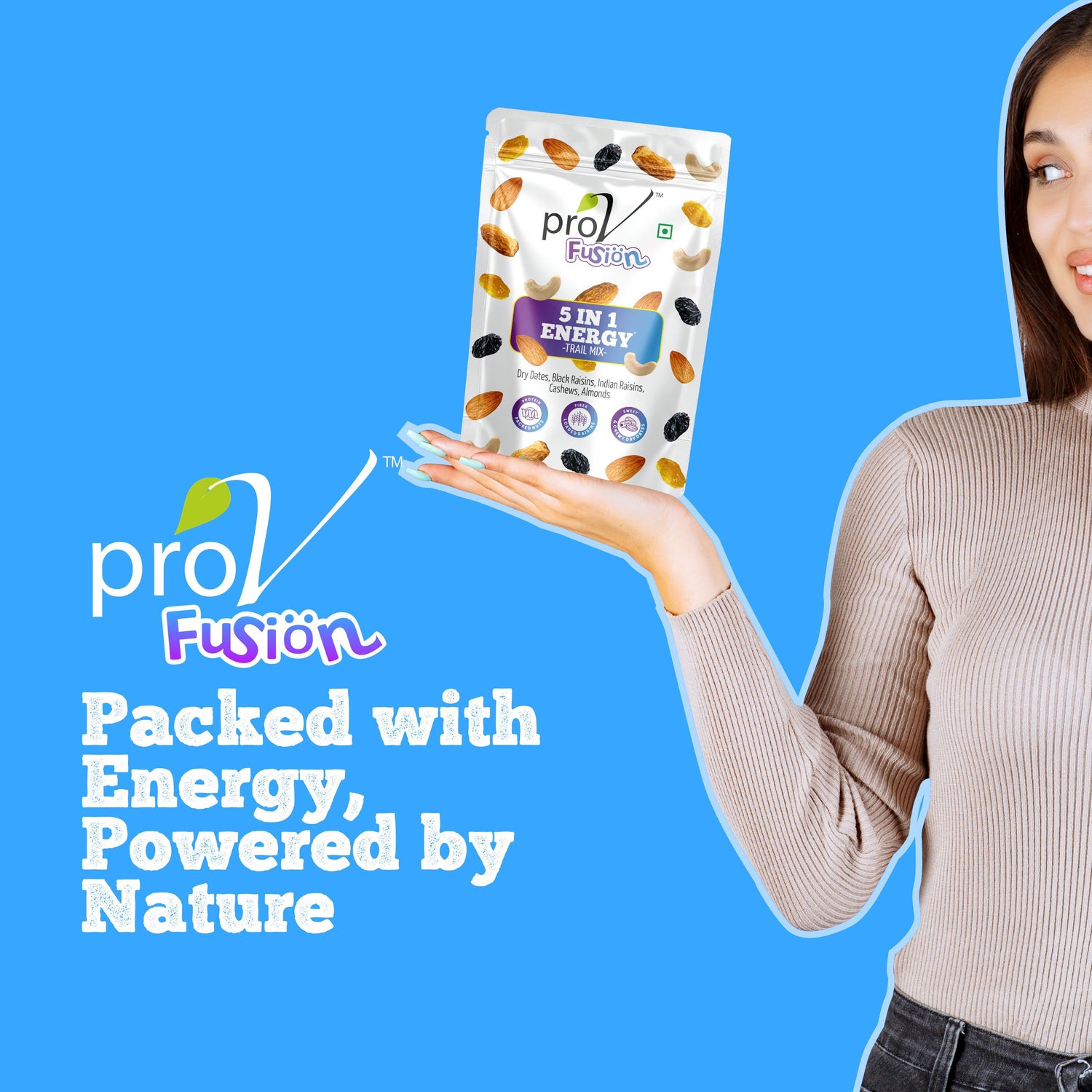 ProV Fusion 5 in 1 Energy 200 g Trail Mix Trail Mix