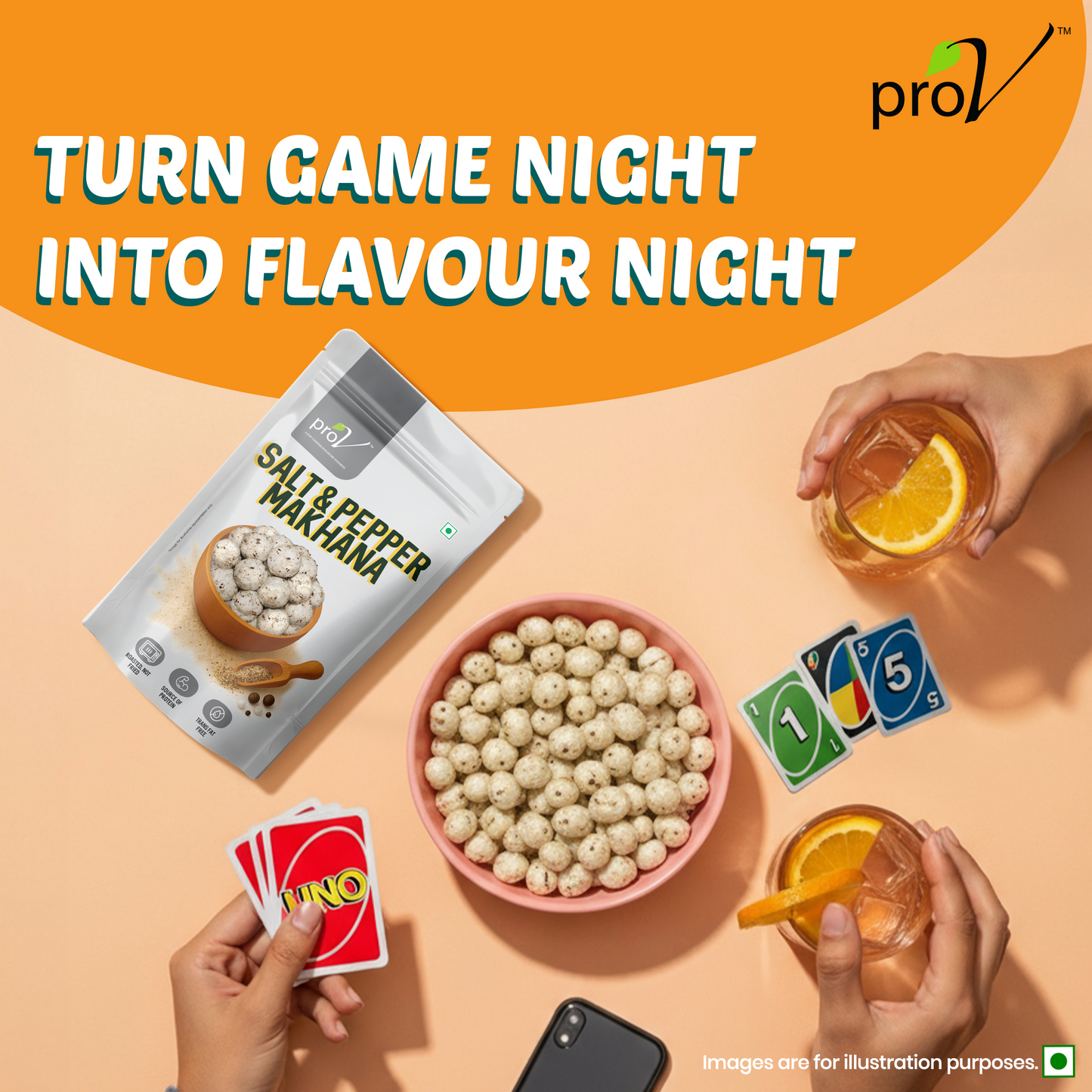 Salt & Pepper Makhana 55g