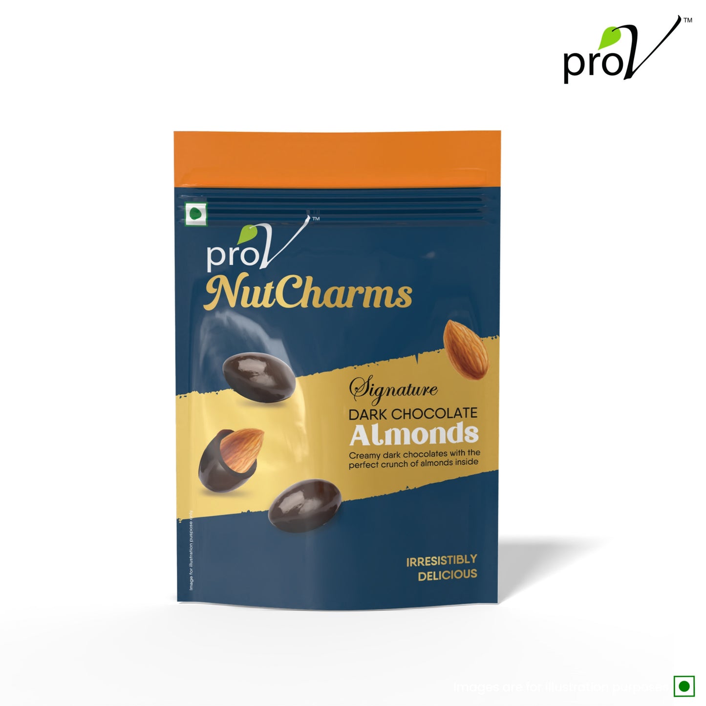 Prov NutCharms - Dark Chocolate Almond 50g