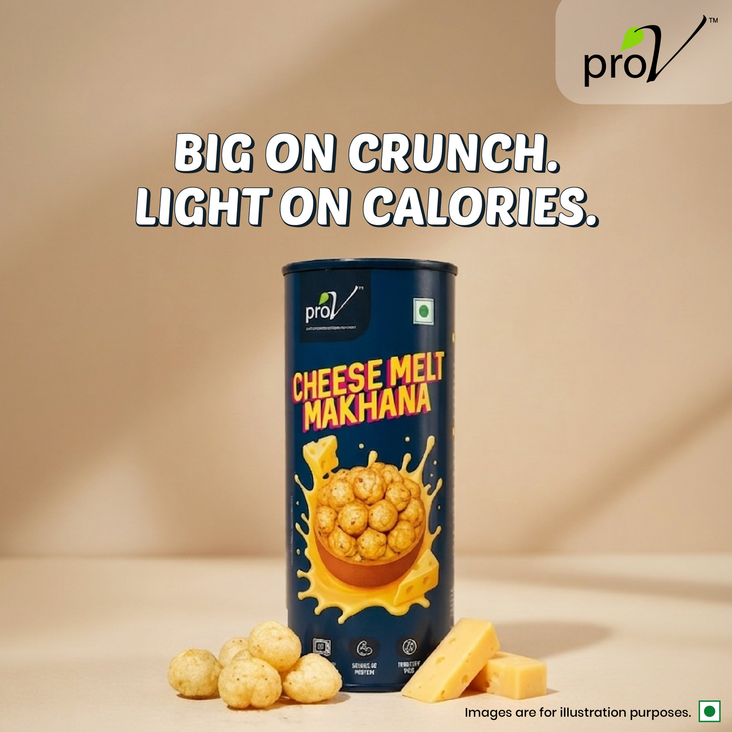 Cheese Melt Makhana 77g