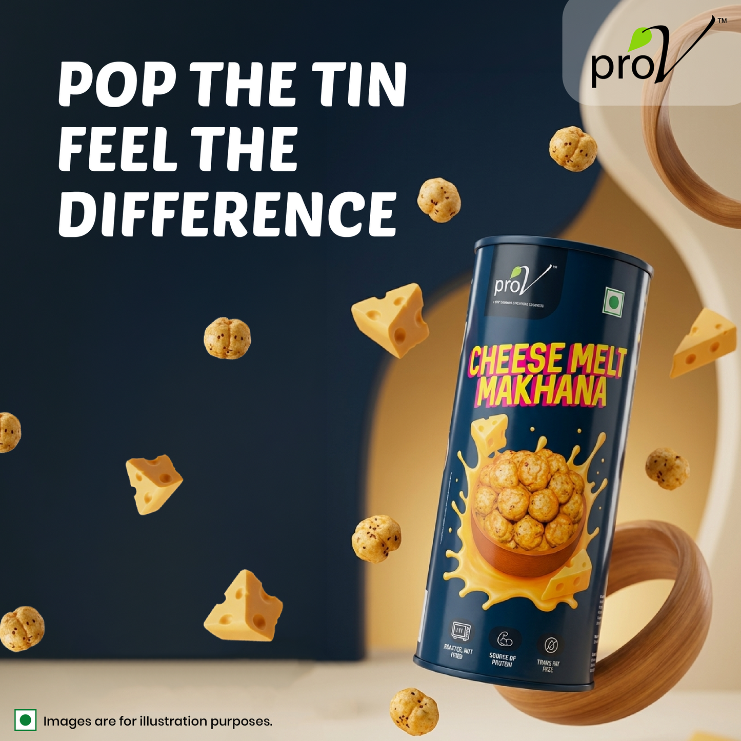 Cheese Melt Makhana 77g