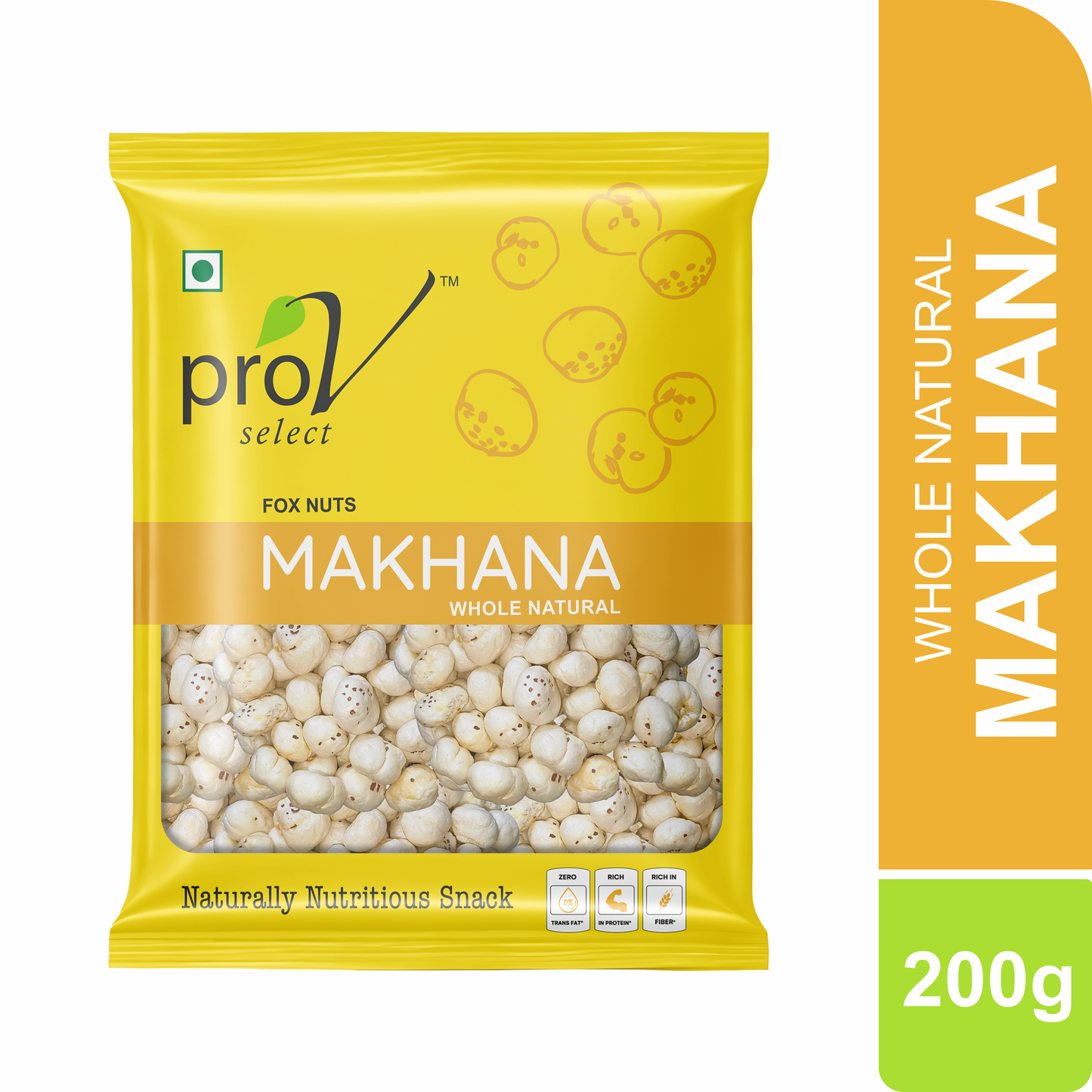 ProV Select Makhana Fox Nuts 200g Exotic Nuts Exotic Nuts