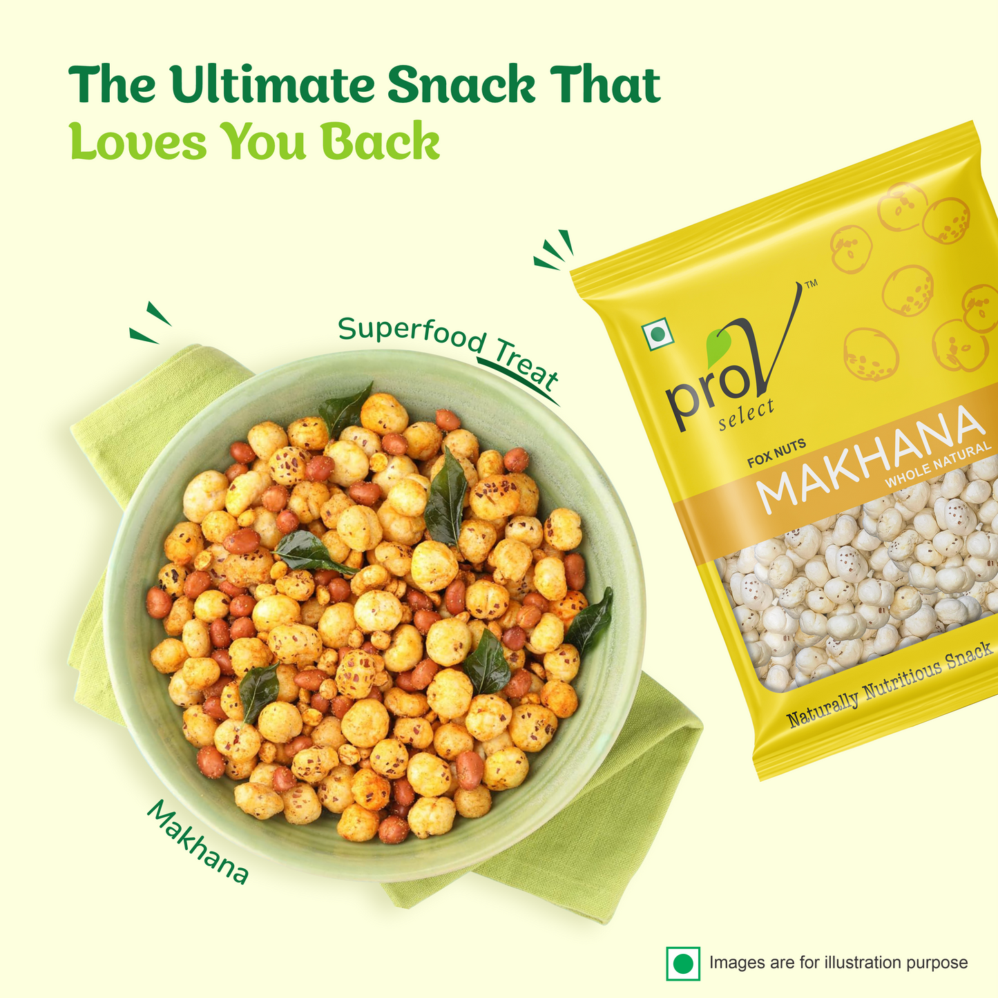 ProV Select Makhana Fox Nuts 200g Exotic Nuts Exotic Nuts