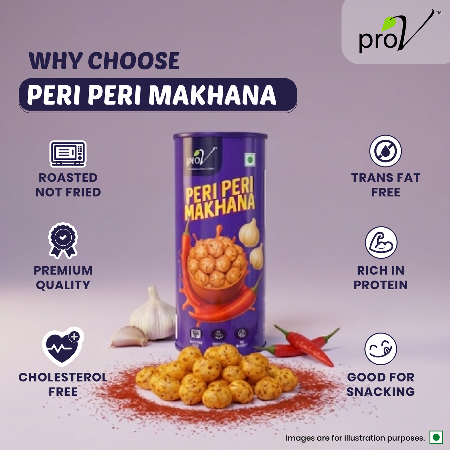 Peri Peri Makhana 77g