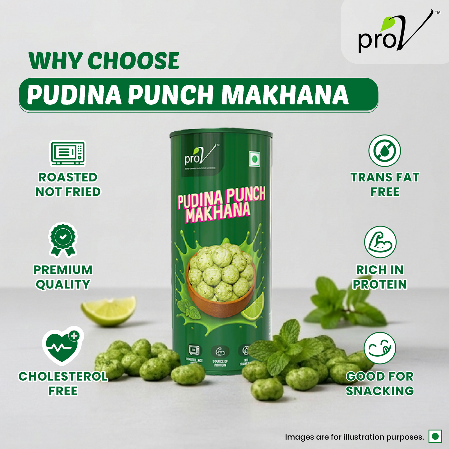 Pudina Punch Makhana 77g