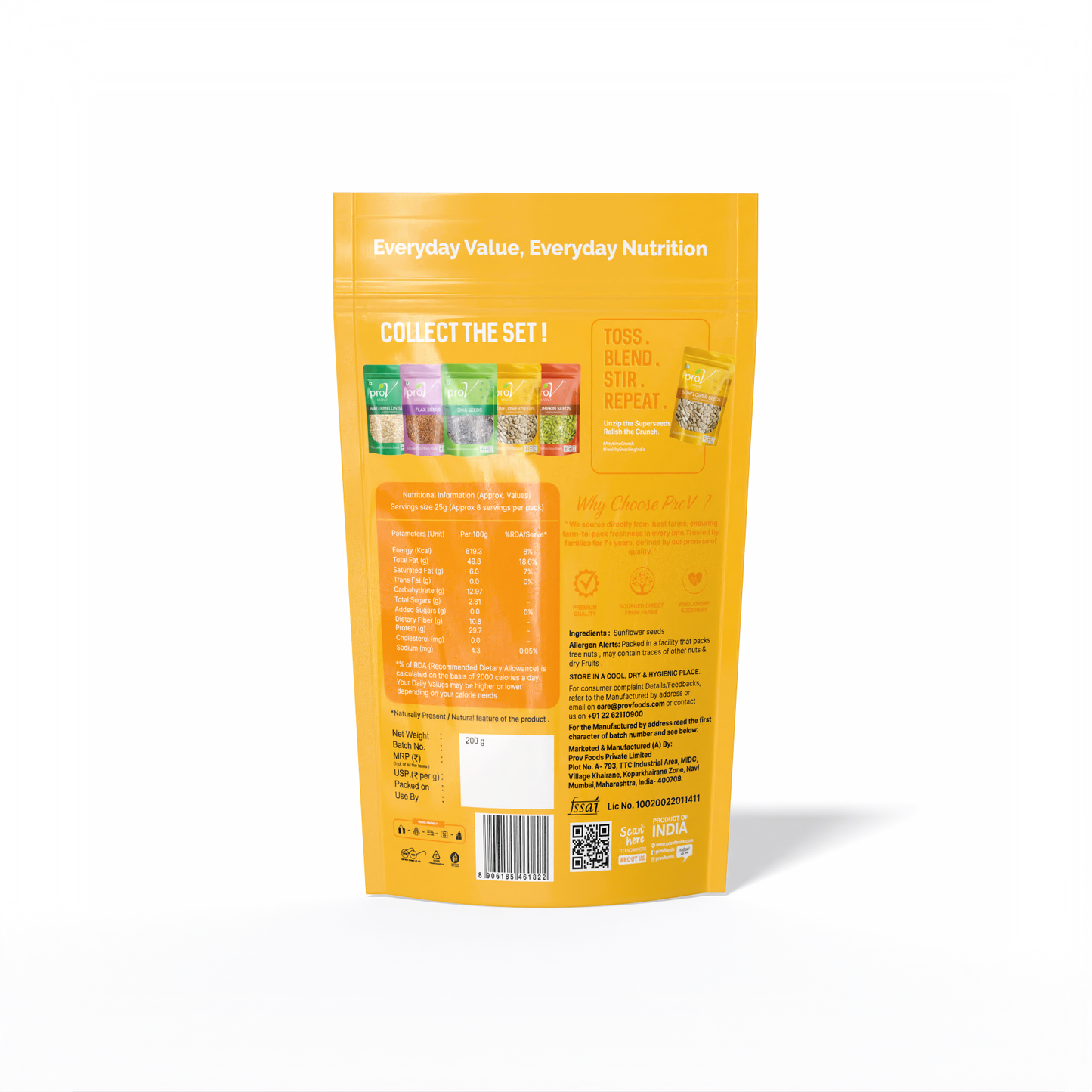 Sunflower Seeds 200g