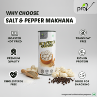 Salt & Pepper Makhana 77g