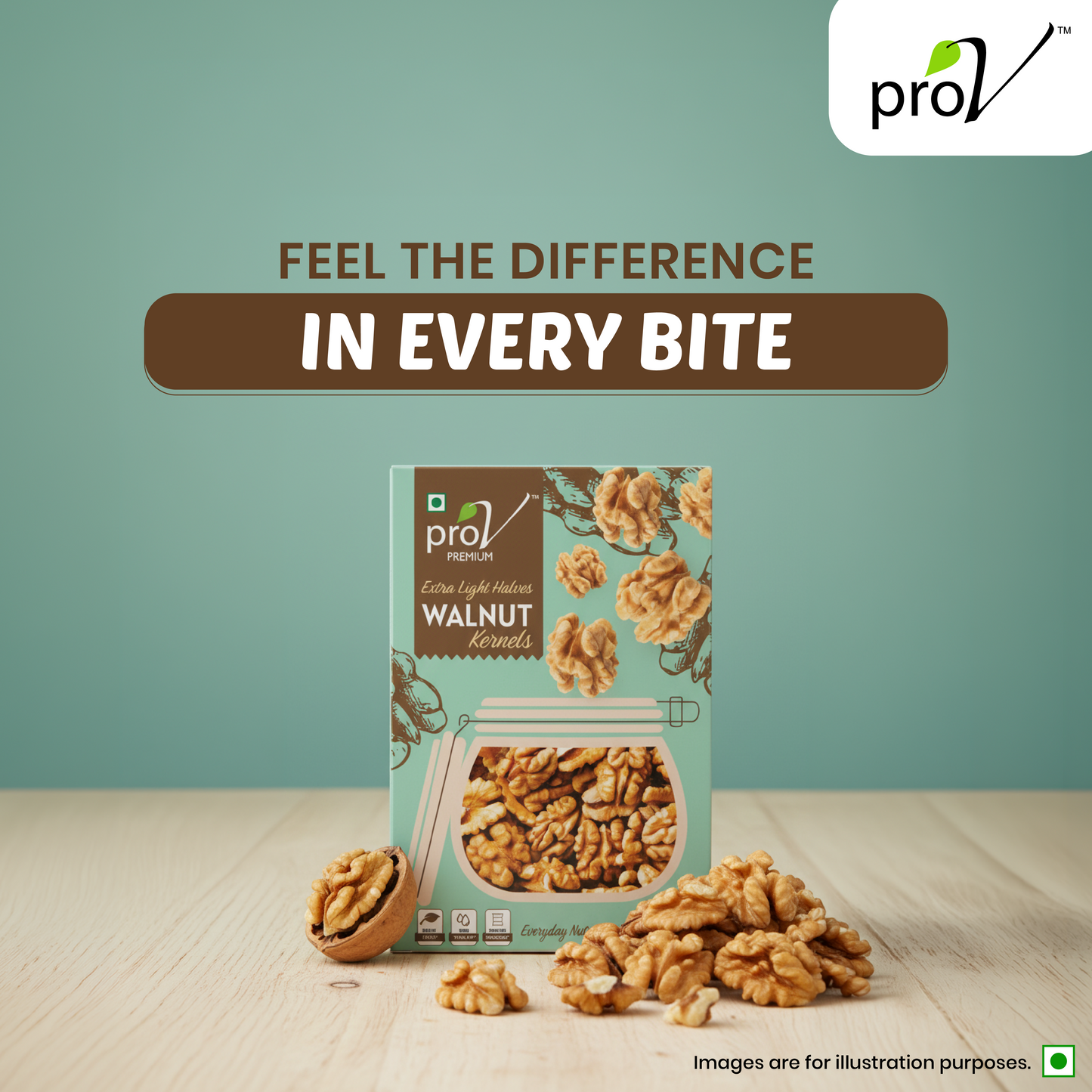Walnut Extra Light Halves 500g (Box)